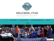 Tablet Screenshot of millcreek.us